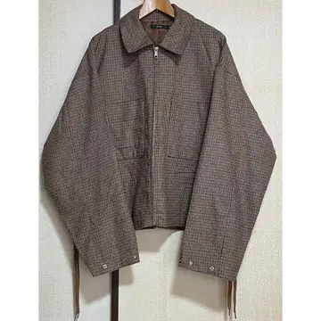 와이드 숏 블루종 브라운 M 사이즈