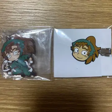 닌타마 란타로 젠포지 이사쿠 데포라바 앞머리 클립 세트