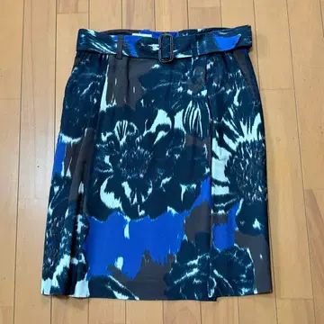 드리스 반 노튼 무릎 기장 스커트