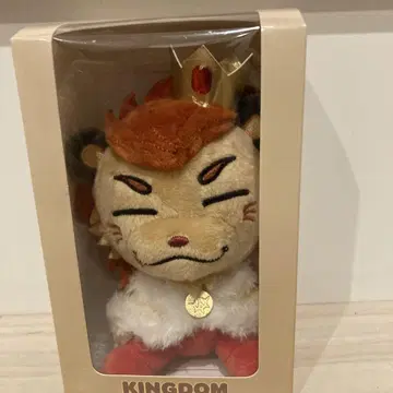 3대째 이마이치 류지 캐릭터 봉제 인형 키링 KING DAM 라이지