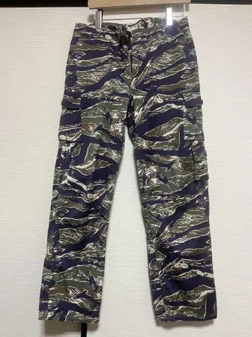 THE REAL McCOY'S 카모플라쥬 타이거 카고 팬츠