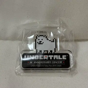 UNDERTALE 언더테일 캡슐 토이 아크릴 블록 귀찮은 개