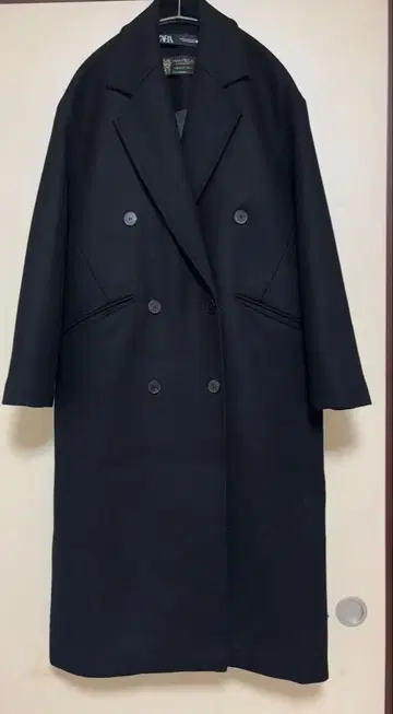 컨디션 최상 ZARA 자라 MANTECO 체스터 코트 울 더블 브레스트