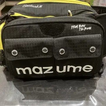 mazume Seatank III 낚시용 가방 블랙/옐로우 컬러