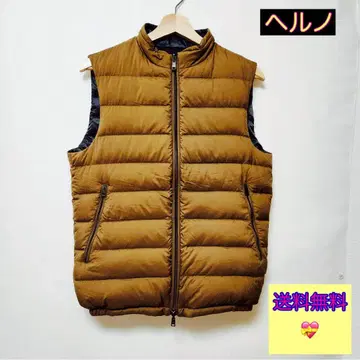 [ 정가 68000엔 ] HERNO 리버서블 다운 베스트 카멜