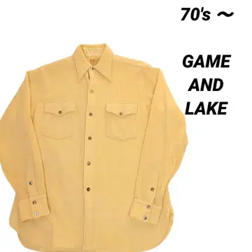 70s 빈티지 버진 울 셔츠 USED