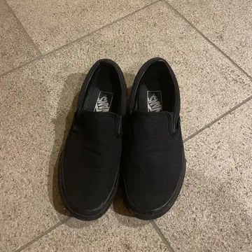Vans 블랙 슬립온