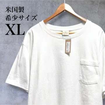레어 사이즈! 미국제 Goodwear XL 화이트 티셔츠 USA제 미사용
