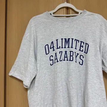 04LIMITED SAZABYS 그레이 T셔츠 XL