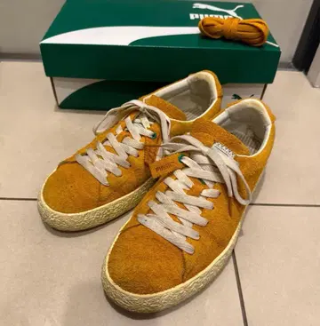 푸마 위켄드 PL 푸마 스웨이드 27.5 스니커즈 오렌지