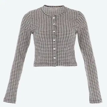 the Virgins 체크 가디건 / 브라탑