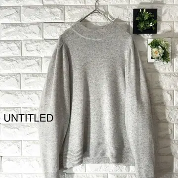 언타이틀 니트 캐시미어 컨디션 최상 언타이틀 스웨터 현행 택