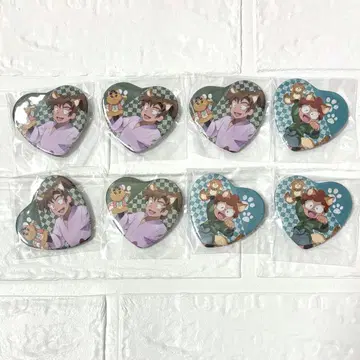 닌타마 란타로 난자타운 젠포지 잇사쿠 캔뱃지 세트