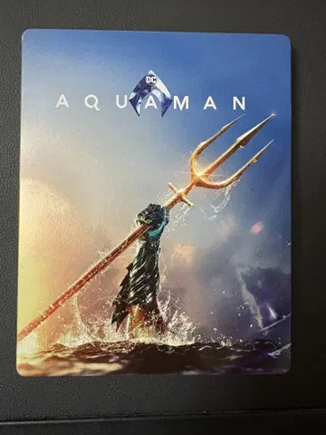 AQUAMAN 스틸북 한정판 블루레이