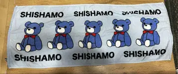 SHISHAMO 시샤모 타월 곰