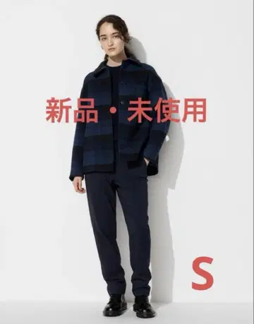 유니클로 히트텍 이지 팬츠 네이비 S