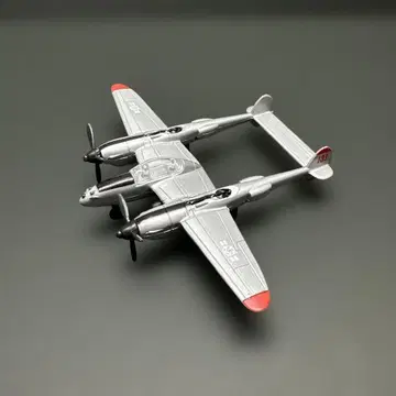 P-38 라이트닝 전투기 미니 모형