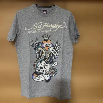 Ed Hardy 그레이 T셔츠 S