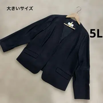 블랙 겨울용 자켓 빅 사이즈 5L 민트브리즈 새상품급 관혼상제