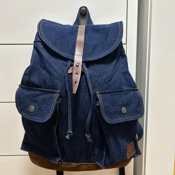 리바이스 블루 데님 백팩