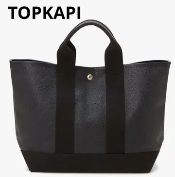 TOPKAPI BREATH SCOTCH GRAIN 토트백 블랙
