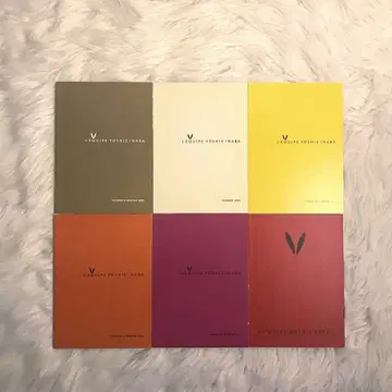 L'equipe 카탈로그 6세트 레킵 YOSHIE INABA