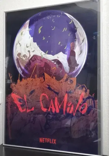 엘 카미노 브레이킹 배드 THE MOVIE 오리지널 포스터