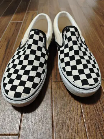 VANS 체커 패턴 슬립온