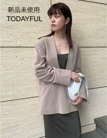 미사용 TODAYFUL U넥 풀오버 자켓