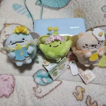 스미코구라시 잡초와 요정의 꽃밭 테노리 봉제 인형 잡초 토카게