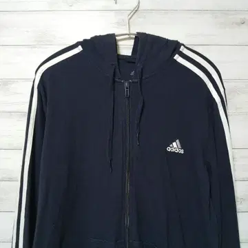 adidas 로고 자수 아디다스 후드티 풀 집업 USA 구제 의류