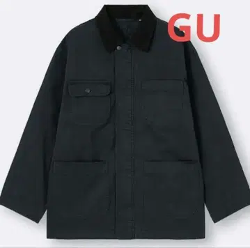 완판템 GU 커버올 자켓 블랙 XL 택 포함 미사용 새상품 2025