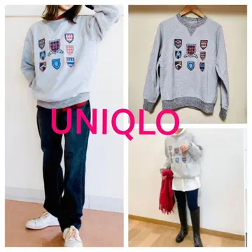 [UNIQLO] 맨투맨 트레이닝복 남성용 XS