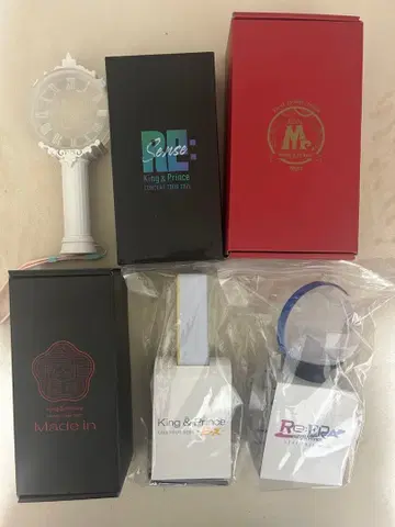 King & Prince 킹프리 응원봉 6종 묶음 판매