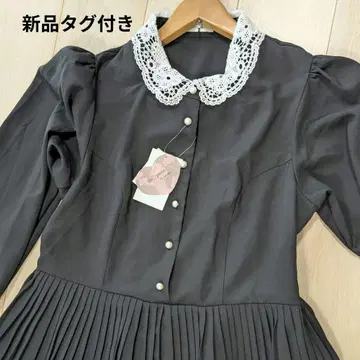 택 포함 새상품 시마무라 아오키 미사코 콜라보 3L 원피스