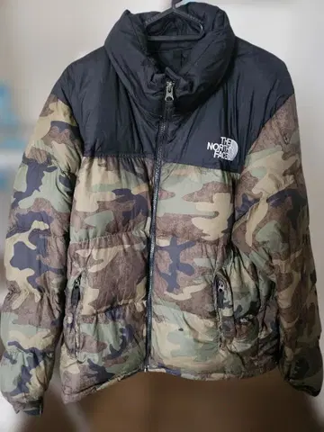 THE NORTH FACE 다운 자켓 M 카모플라쥬