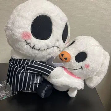 팀 버튼 나이트메어 포어 크리스마스 FukuFuku 페어 봉제 인형