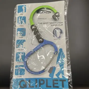 QLIPLET 슈퍼 클립 그린/파랑 50파운드