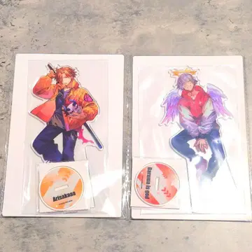 GIGO 한정판 CRAZY RACCOON 아크릴 스탠드 2세트