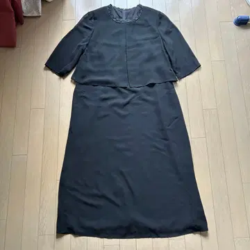 17호 KANSAI Formal 여름용 블랙 포멀 원피스