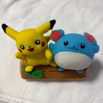 포켓몬스터 포켓몬 계곡 봉제 인형 피카츄 마릴 TOMY 레트로