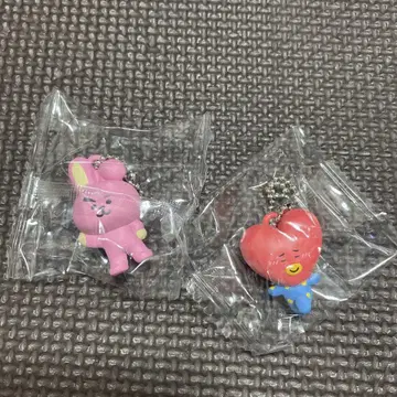 BT21 TATA COOKY 키링 세트 새상품 쿠라스시