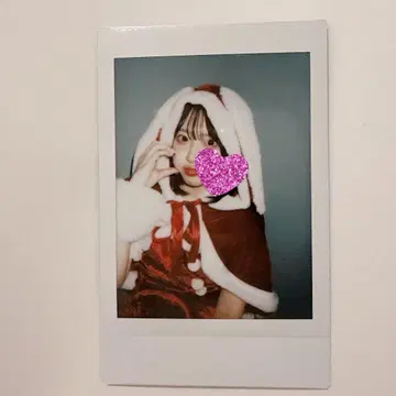 사쿠라바 하루카 크리스마스 빙고 촬영 폴라로이드