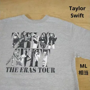 테일러 스위프트 THE ERAS TOUR 양쪽 소매 프린트 공식 맨투맨