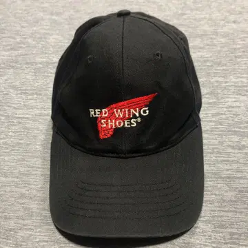 90s RED WING SHOES 야구 모자 블랙