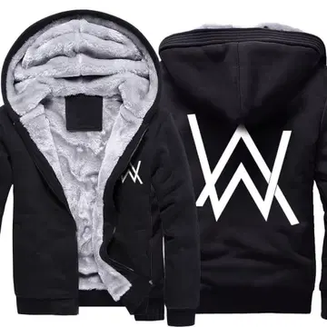 Alan walker 복슬복슬 후드티 XL
