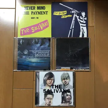 THE SALIVANS demo CD 세트
