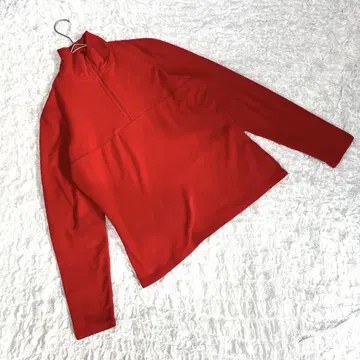 새상품급 [갭] (S) 올드갭 00s 하프 지퍼 빨간색 여성용