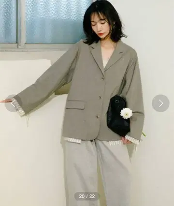KBF 레이어드 디자인 자켓