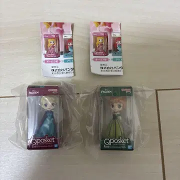 [ 캡슐 토이 ] 큐포스켓 Qposket 안나&엘사(세트)